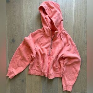 Lululemon Scuba oversized half zip hoodie